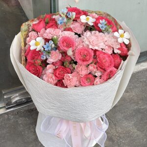 Bó hồng chùm sophia mix